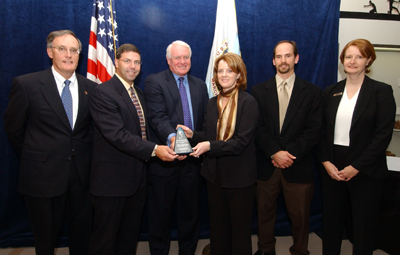 From left to right: Jim Poole, Kurt Rausch, Wendy Berhman, Greg Kimmitt, Jo Pendry