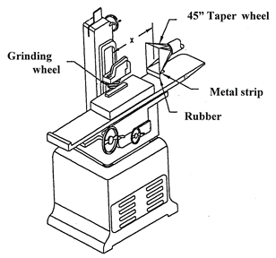 Close capture enclosure of a surface grinder