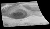 Mosaic of Jupiter's Great Red Spot (Violet Filter)