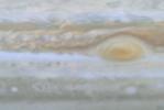 Turbulent Region Near Great Red Spot