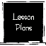 Blackboard image with link to lesson plans