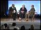 Secretary Spellings participates in the National Parent Town Hall with Eugene Sanders, Chief Executive Officer of the Cleveland Metropolitan School District, and Richard Rosen, Vice President of the Battelle Memorial Institute.