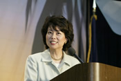 Secretary of Labor Elaine L. Chao speaks at the Summit.