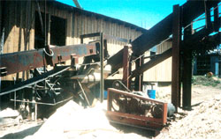 Excessive buildup of sawdust
