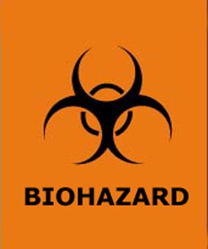 Sample 2 Biohazard Symbol