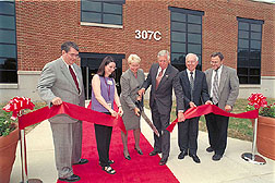 ARS dedicated two new buildings on August 26, 2003 at the Henry A. Wallace Beltsville Agricultural Reseach Center in Beltsville, Maryland. Click image for additional information.
