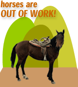 Horses Are Out of Work!