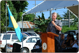 Alex Morrison. [Photo Credit: Joseph Bonfiglio, U.S. Army Photographer, USACOE, Ft. Shafter, HI]