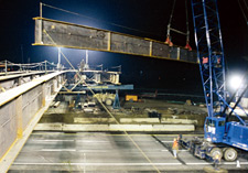 Image of construction of a bridge