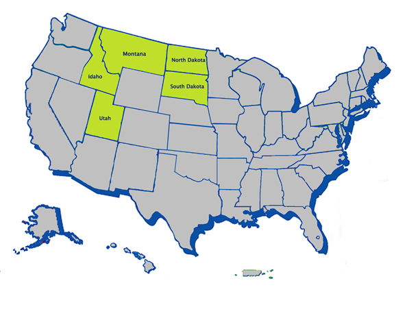 Idaho Resource Center map