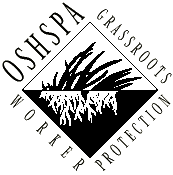 OSHSPA Grassroots Worker Protection logo