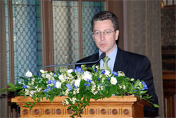 Kurt Volker, Principal Deputy Assistant Secretary for European and Eurasian Affairs gives remarks on September 14, 2007.