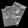 Mosaic of River Channel and Ridge Area on Titan