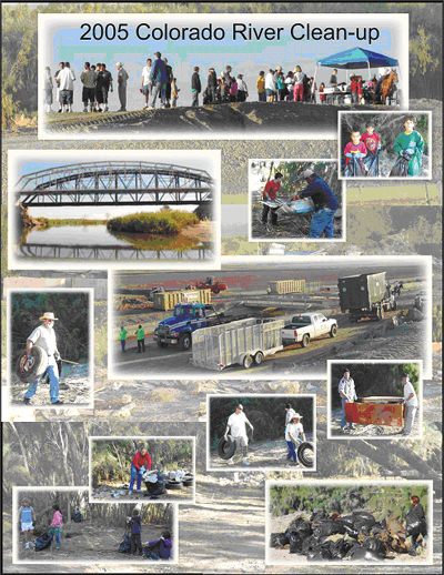 2005 Colorado River Shoreline Cleanup