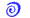 blue swirl for empahsis