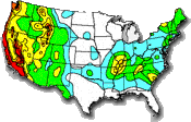 U.S. Probability Map