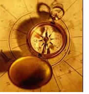 An old compass.