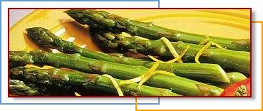 Colorful photo of asparagus