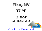 Click for Elko, Nevada Forecast