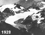 Photo of South Cascade Glacier, 1928