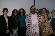 USADF Staff with President Soglo