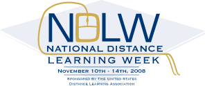 National Distance learning Week, November 10-14, 2008