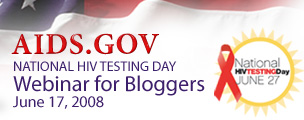 Banner for AIDS.gov National HIV Testing day webinar