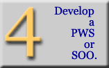 Step 4:  Develop a PWS or SOO.