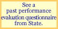 See a past performance evaluation questionnaire from State.