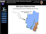 A sample data product for submerged topography at Biscayne National Park