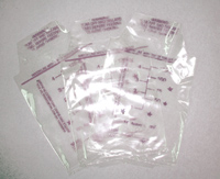 photo of milk storage bags