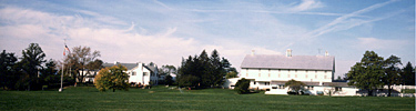Eisenhower home and barn (Stan Cohen photo)