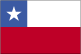 Flag of Chile is two equal horizontal bands of white (top) and red; there is a blue square the same height as the white band at the hoist-side end of the white band; the square bears a white five-pointed star in the center representing a guide to progress and honor; blue symbolizes the sky, white is for the snow-covered Andes, and red stands for the blood spilled to achieve independence.