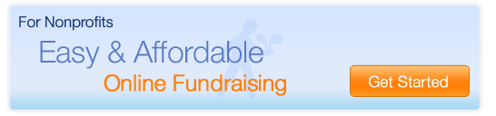 Easy & Affordable Online Fundraising : Get Started