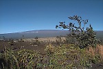 View of Mauna Loa Volcano toward the west from the Hawaiian Volcano Observatory