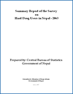 Summary Report of Hard Drug Users Survey
