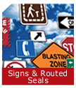 Display the Signs and Routed Seals category