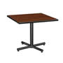 Display the Rhythm 36 in. x36 in. Square Table w/Fixed Round Tube X-Base category