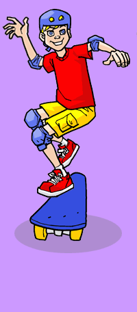 Image of Matt Skateboarding