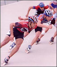 Image of Anthony Lobello in a Skating Race