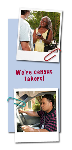 We're census takers!