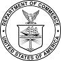 This is a graphic of the U.S. Department of Commerce logo.
