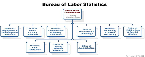 BLS Organizational Chart