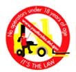 Forklift Sticker with URL