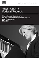 Cover of the publications Your Rights To Federal Records