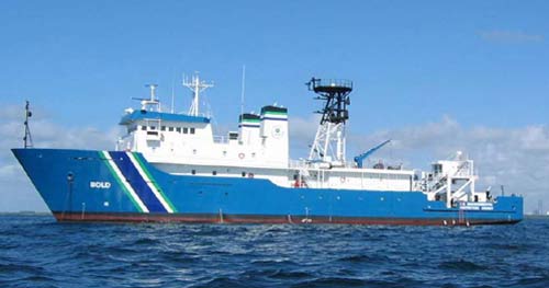 Photo of the EPA Ocean Survey Vessel (OSV) Bold