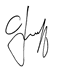 Signature of Otto J. Wolff, Chief Financial Officer and Assistant Secretary for Administration