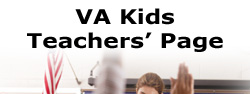 VA KIDS, Teachers' Page text and teacher's head