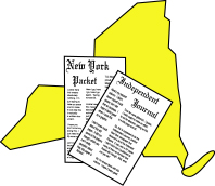 The Federalist Papers were meant to persuade New Yorkers to ratify the Constitution.