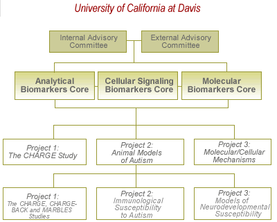 University of California at Davis Core Diagram